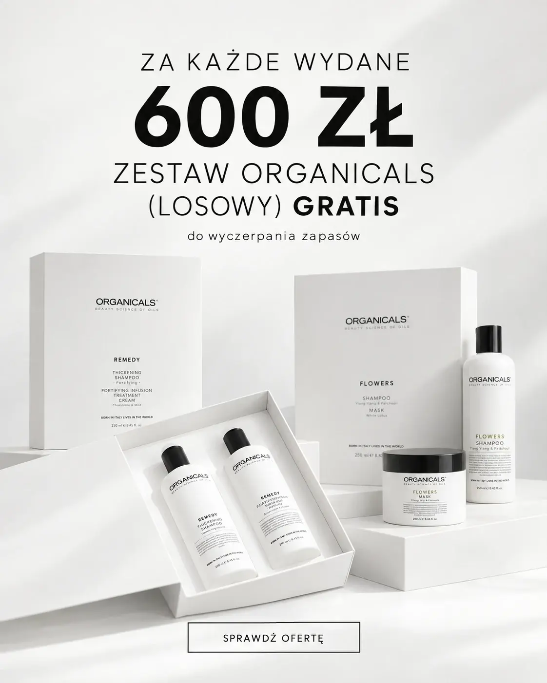 Zestawy kosmetyków Organicals