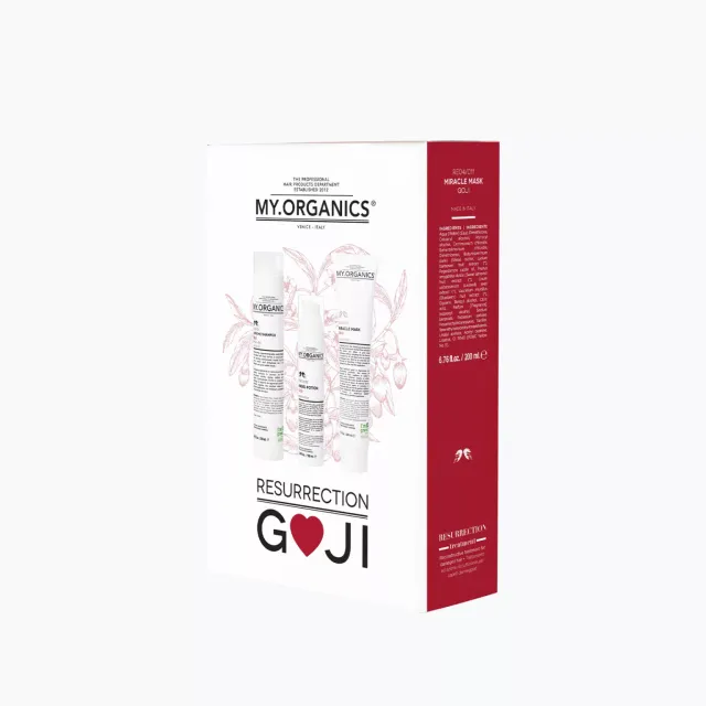 Zestaw prezentowy My.Organics Resurrection Goji Gift Box – szampon, maska i krem