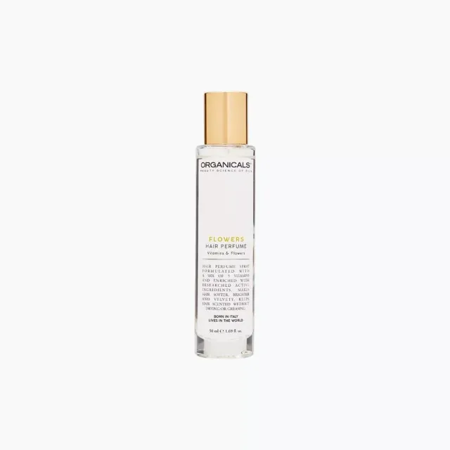 Perfumy do włosów Flowers & Vitamins – lekka mgiełka z witaminami i kwiatowym aromatem ORGANICALS