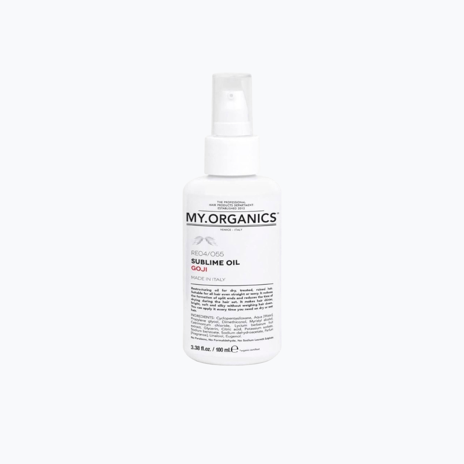 MY.ORGANICS - SUBLIME OIL
