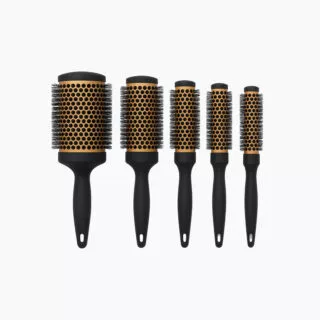 Szczotka do modelowania z ceramiczną powłoką i jonowym włosiem – stylizacja jak z salonu