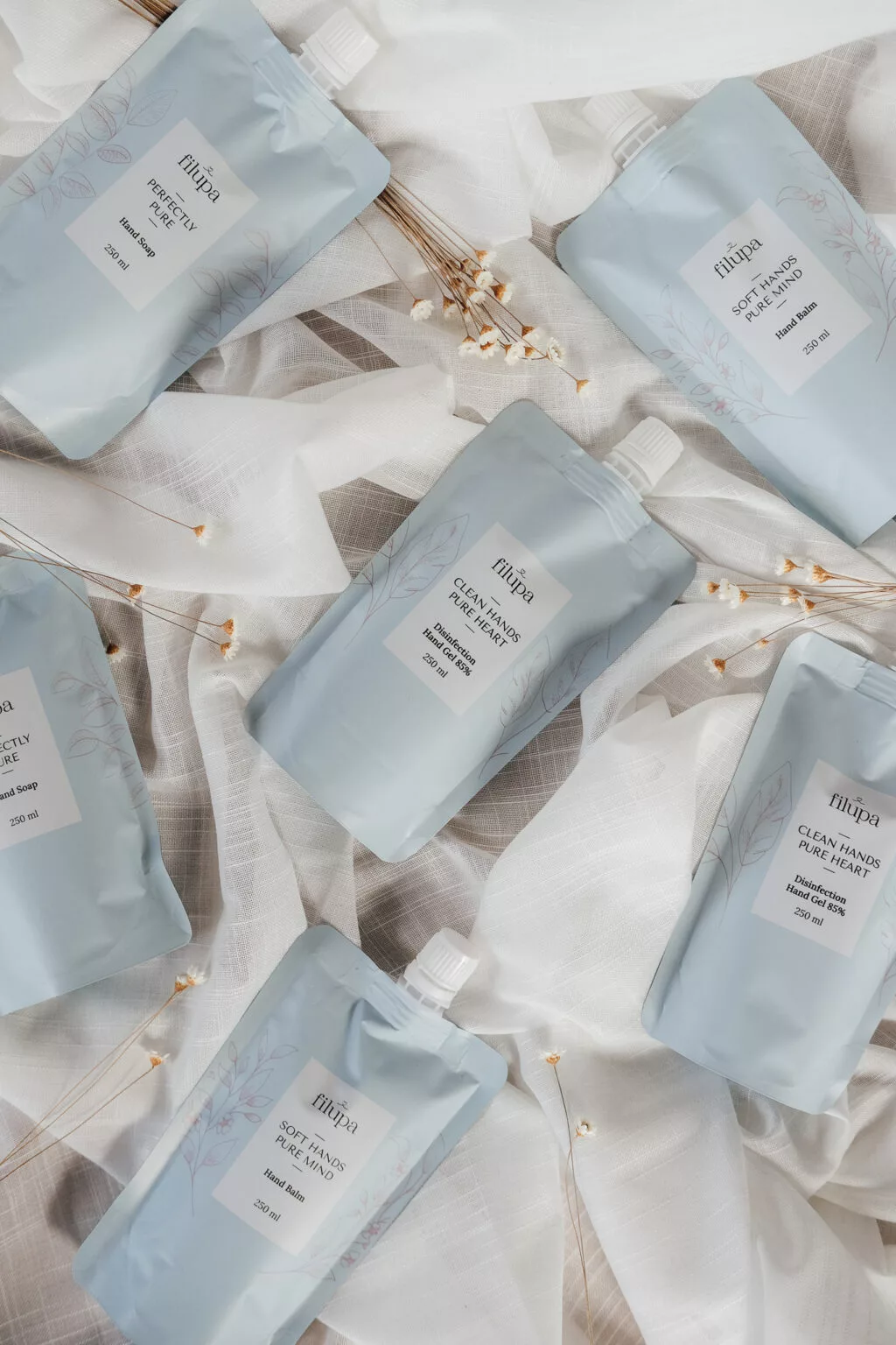 Uzupełnienie mydła do rąk Filupa – nawilżające oczyszczenie z witaminą B5 i gliceryną