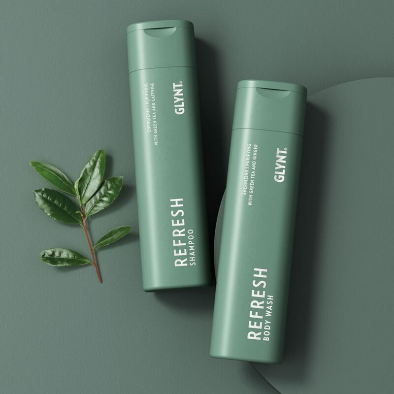 Szampon oczyszczający Refresh z kofeiną i zieloną herbatą – pobudzenie i świeżość na co dzień
