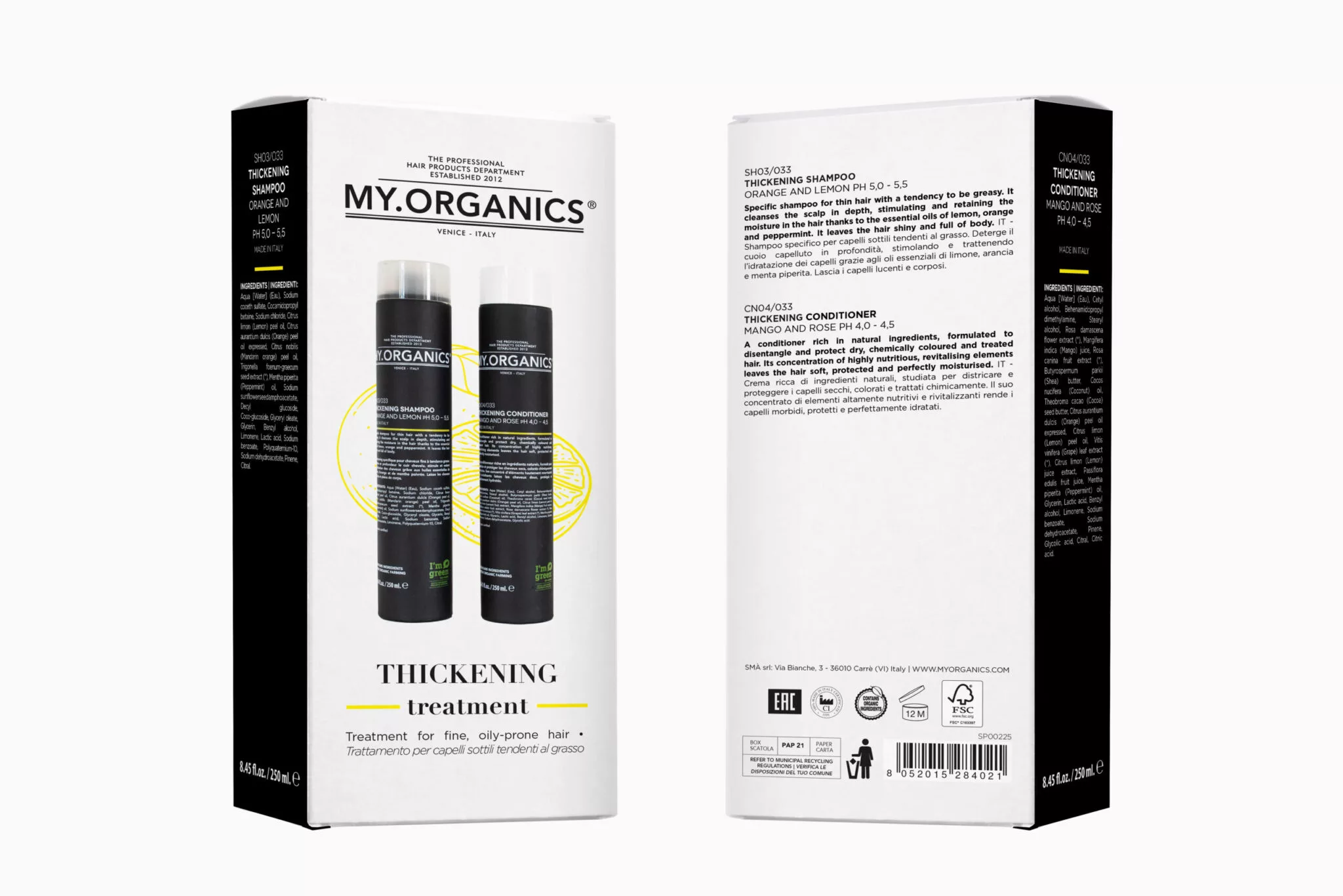 My.Organics Thickening Treatment Box