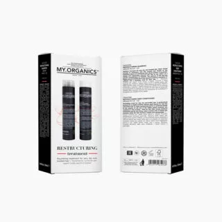 Zestaw odbudowujący My.Organics Restructuring Treatment Box – szampon i odżywka 250 ml