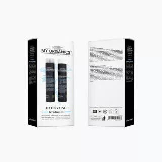 Zestaw nawilżający My.Organics Hydrating Treatment Box – szampon i odżywka 250 ml