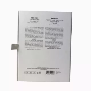 ORGANICALS - REMEDY BOX REMEDY THICKENING SHAMPOO & FORTIFYING INTENSIVE CREAM 250 ml