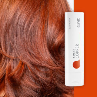 Maska koloryzująca Glynt MANGALA COPPER – odświeżenie koloru i blask z pielęgnacją