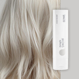 Maska koloryzująca Glynt MANGALA SNOW – odświeżenie koloru i blask z pielęgnacją