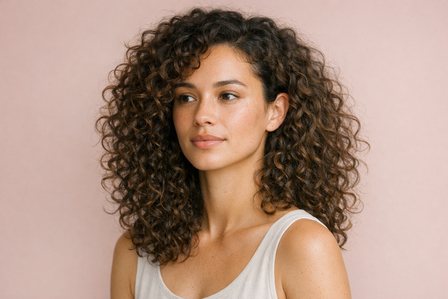 Jak wydobyć skręt i blask z kręconych włosów