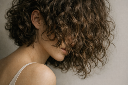 Jak wydobyć skręt i blask z kręconych włosów