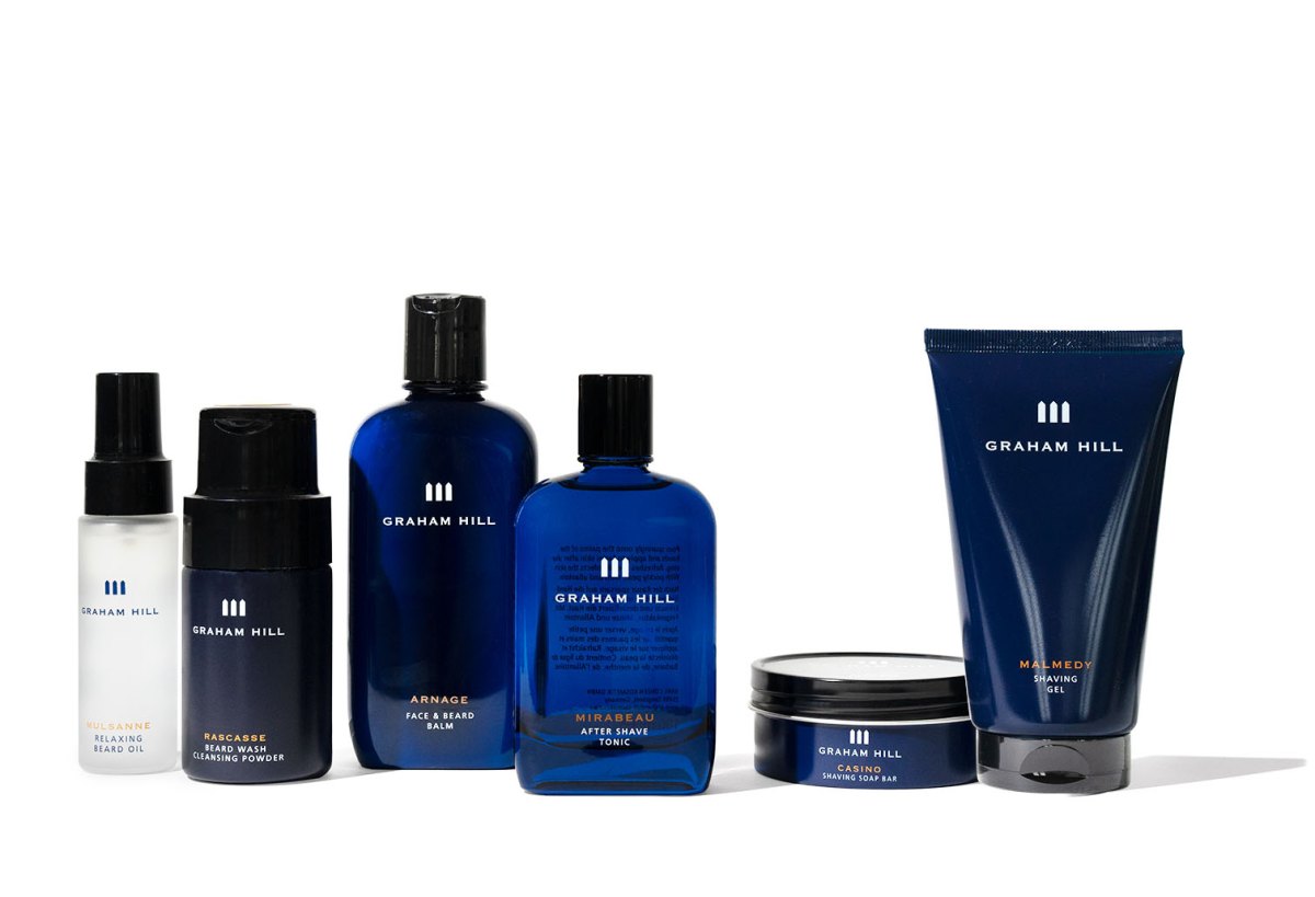 Graham Hill – shaving