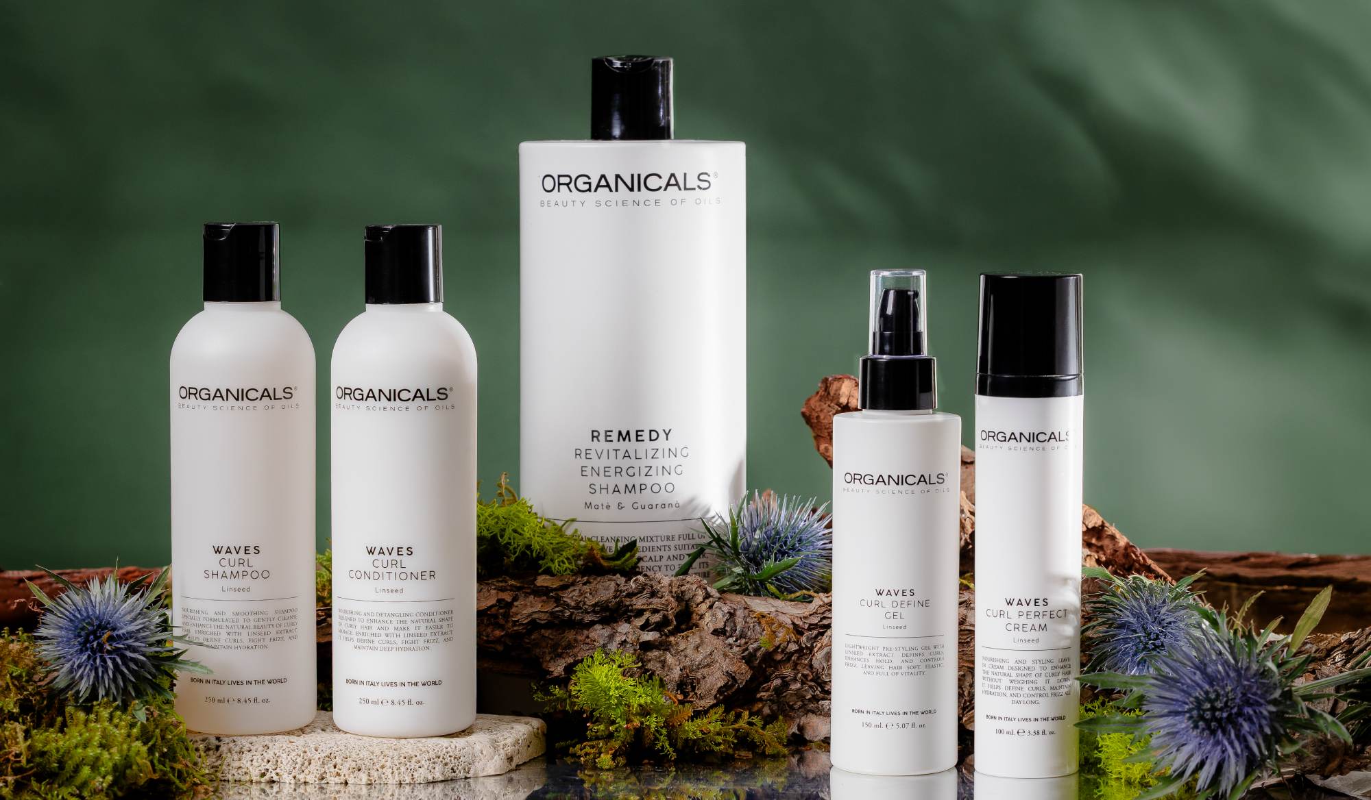 Kolekcja produktów Organicals – kampania