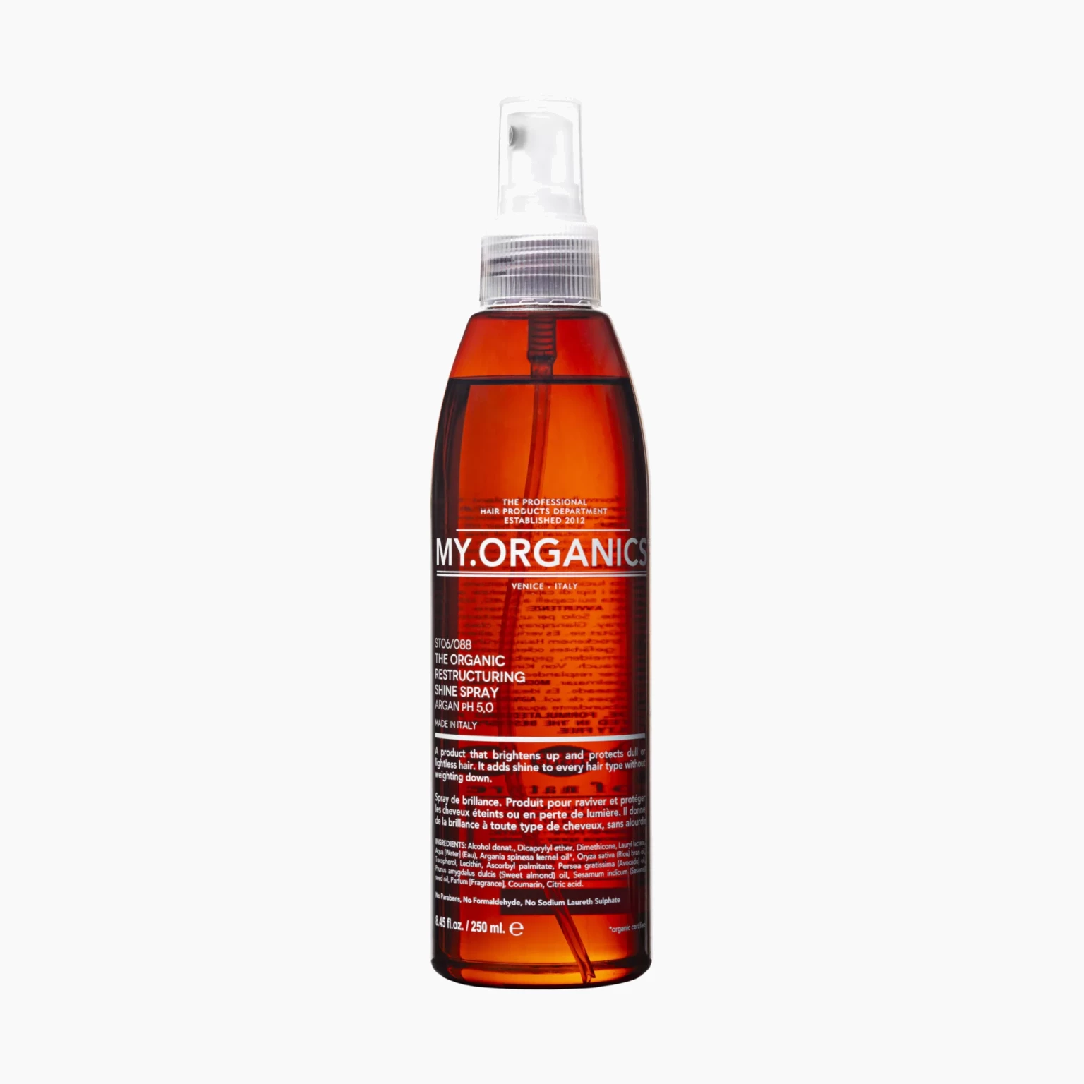 MY.ORGANICS My.Restructuring Shine Spray– spray nabłyszczający