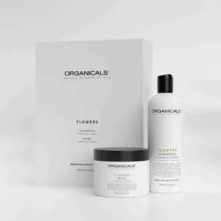 Zestaw multiwitaminowy Organicals Flowers Box – szampon i odżywka Flowers