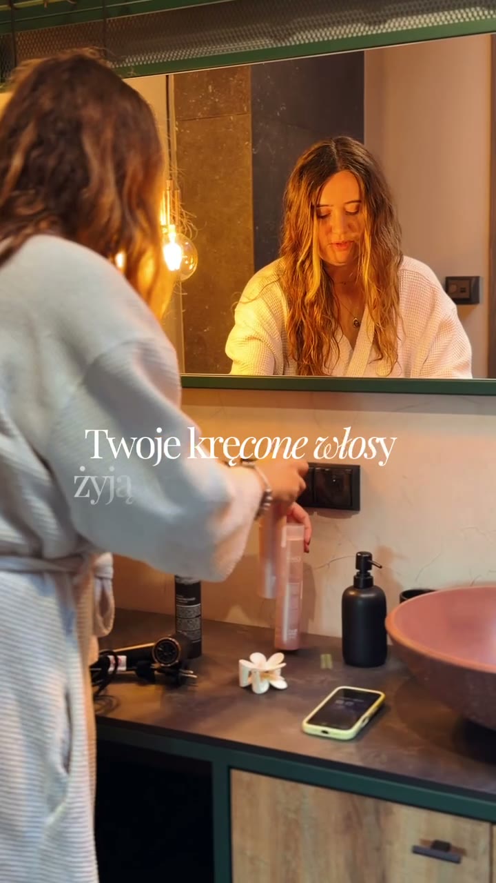 My.Organics Hydrating Glaze – stylizacja loków dyfuzorem – wideo