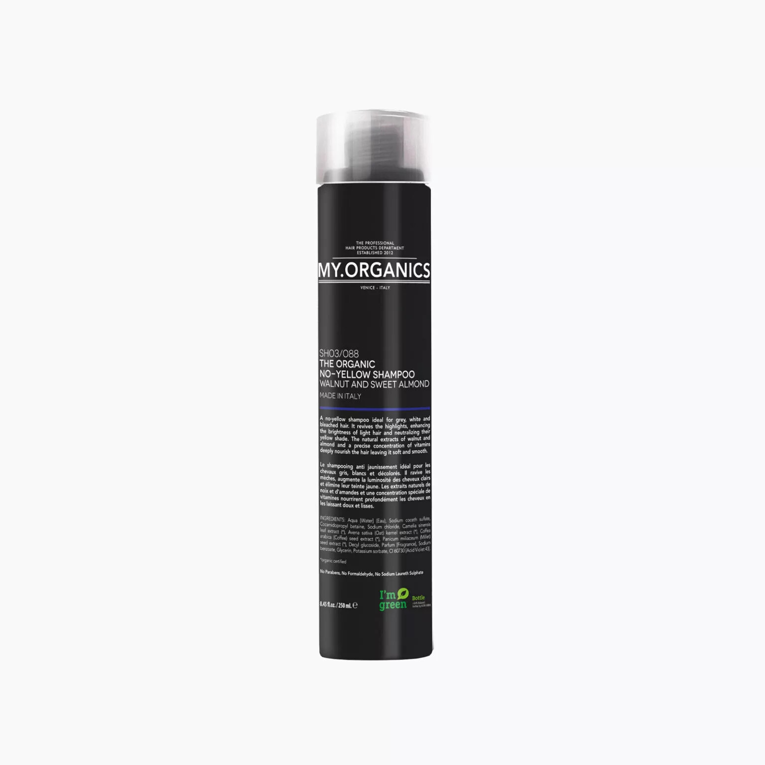 MY.ORGANICS - THE ORGANIC NO-YELLOW SHAMPOO