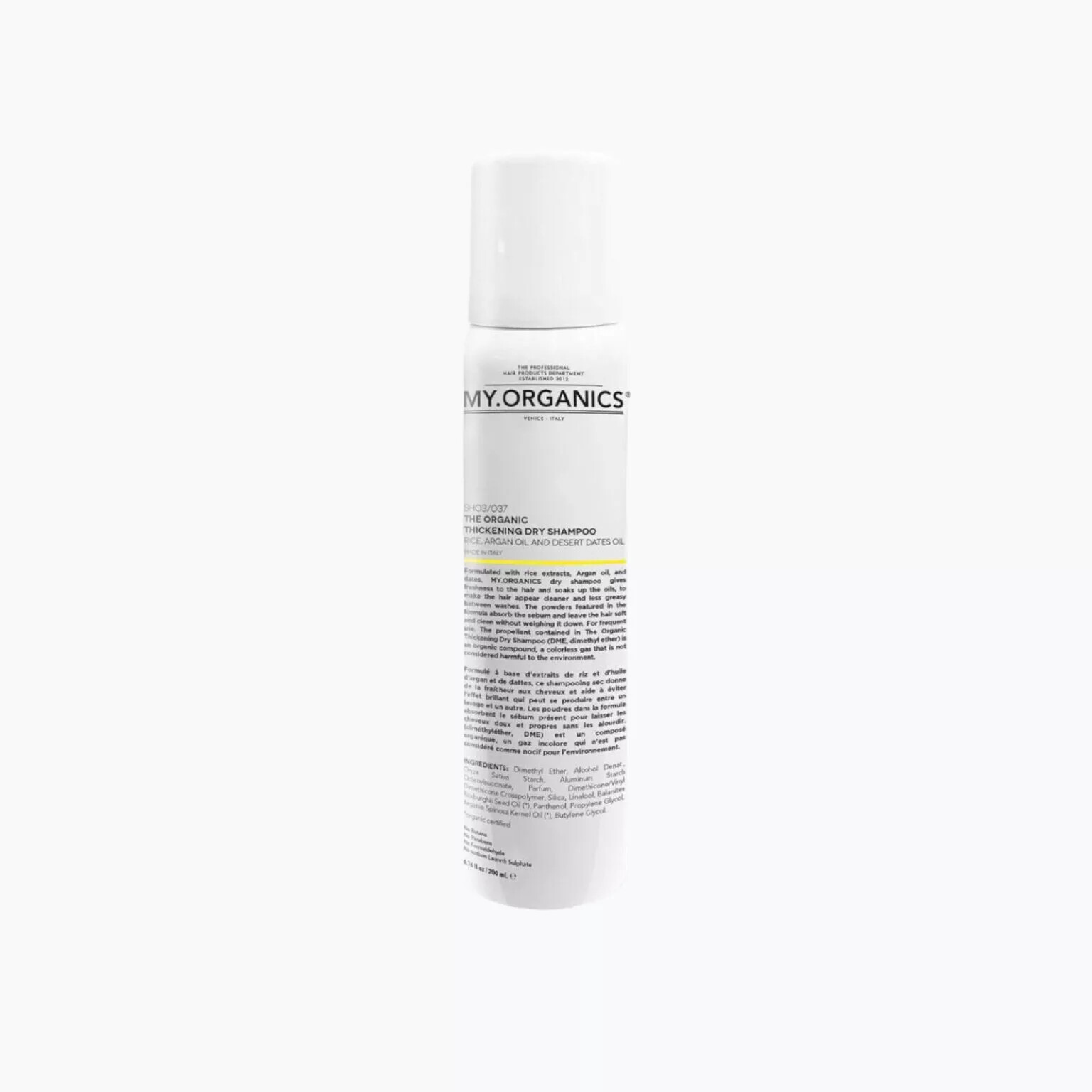 MY.ORGANICS - THE ORGANIC THICKENING DRY SHAMPOO