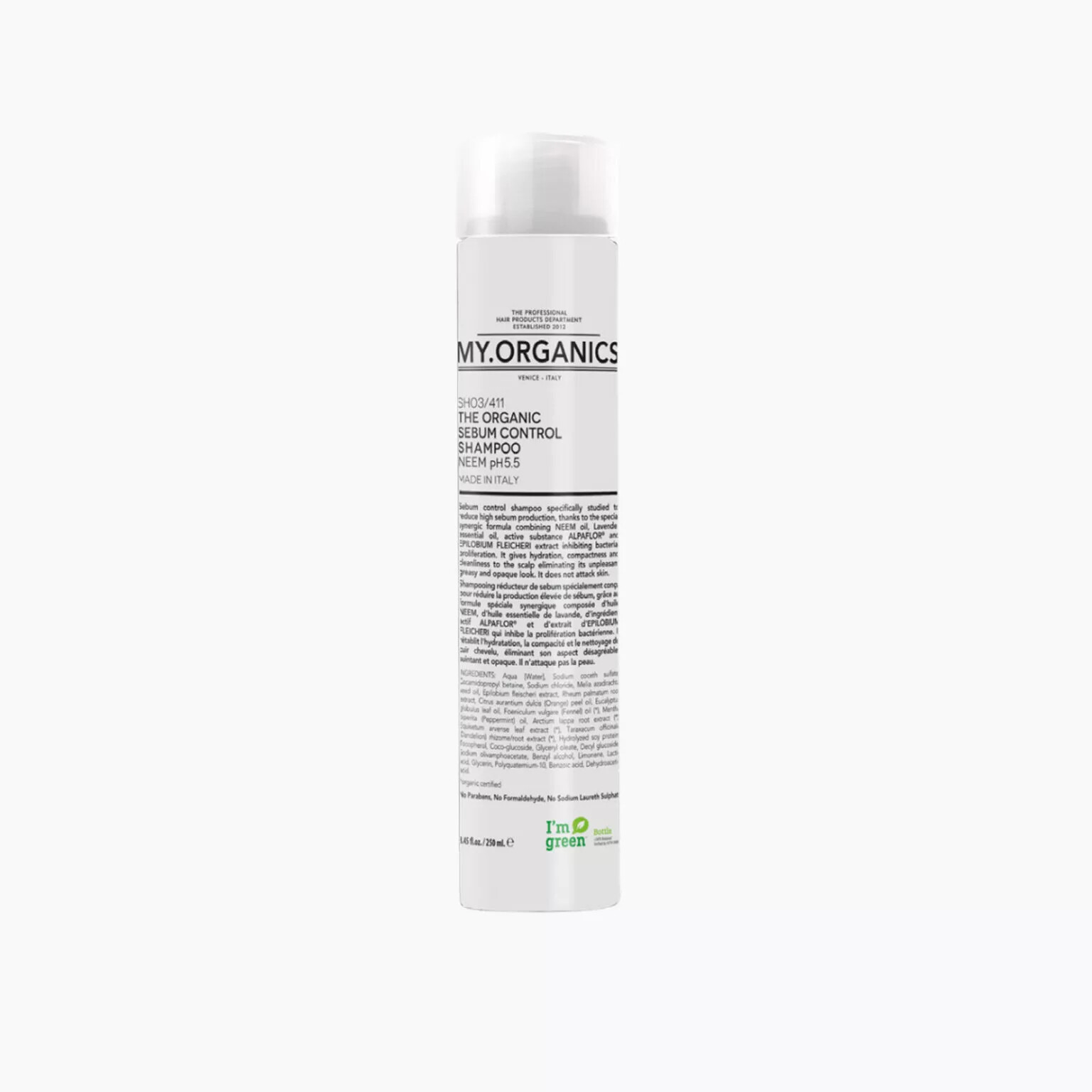 MY.ORGANICS - SEBUM CONTROL SHAMPOO