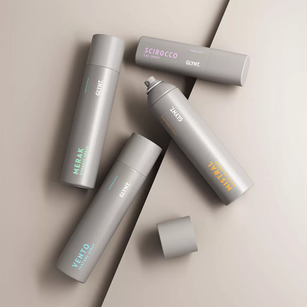 Dynamiczny spray MERAK – elastyczne utrwalenie i naturalny blask bez sklejania 50ml GLYNT — zdjęcie 2